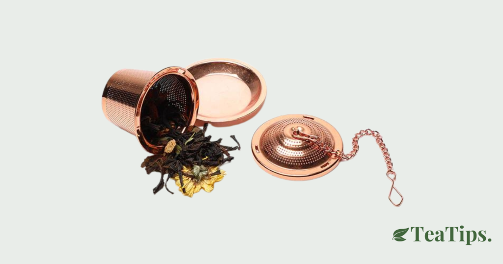 Rose Gold Tea Basket Infuser